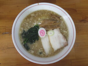 極み魚介そば@ラーメン専門店 知（五香駅）ビジュアル：トップ