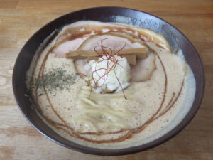 SOY味噌ラーメン@湖麺屋 Reel Cafe（山梨県南都留郡）ビジュアル