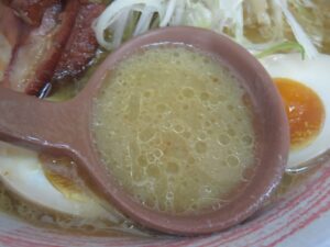 みそらーめん@味噌専門 らーめん 味来（東新宿駅）スープ