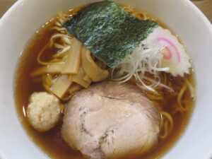 醤油らーめん@つけ蕎麦 中華蕎麦 尚念（南松本駅）具