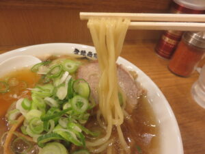 中華そば@ヤマスズメ（曳舟駅）麺