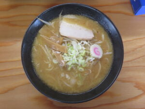 味噌ラーメン@つるい軒（北海道阿寒郡）ビジュアル：トップ