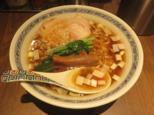 醤油ラーメン@RAMEN and TSUKEMEN Number.9（自由が丘駅）ビジュアル