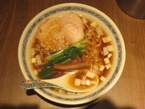 醤油ラーメン@RAMEN and TSUKEMEN Number.9（自由が丘駅）ビジュアル：トップ
