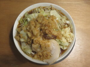 ラーメンミニ@秀丸拉麺（西早稲田駅）ビジュアル：トップ