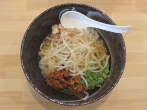 背脂纏いそば@麺屋 大獅子（柏駅）ビジュアル：トップ