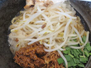 背脂纏いそば@麺屋 大獅子（柏駅）具