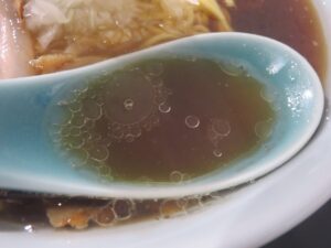 ラーメン@八王子ラーメン 横山食堂 吉祥寺店（吉祥寺駅）スープ