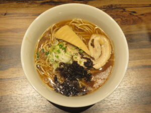 煮干香る中華そば@安打食堂（蕨駅）ビジュアル：トップ