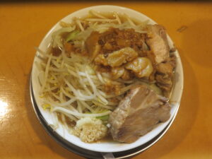 ミニラーメン@頑極（武蔵小山駅）ビジュアル：トップ