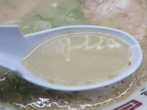 ラーメン@丸優ラーメン 元町本店（大分駅）スープ