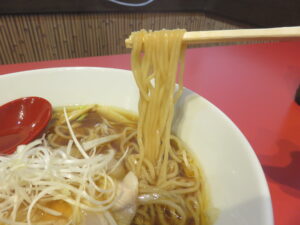 中華蕎麦@中華そば 山猫 創業店（大分県豊後高田市）麺