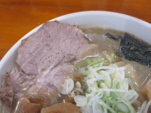 ワタリガニ12kg 100SP@一条流がんこラーメン金町（金町駅）具：豚チャーシュー
