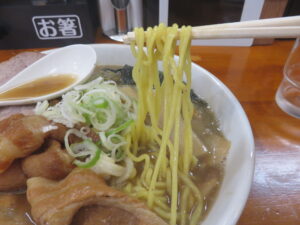 ワタリガニ12kg 100SP@一条流がんこラーメン金町（金町駅）麺