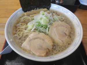 煮干し中華（小盛・こってり）@中華そば 雲ノ糸 鶴岡本店（鶴岡駅）ビジュアル