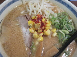 並盛 みそらーめん@越後維新 湯沢本店（越後湯沢駅）具