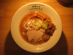 中華そば（淡口）＋油カス@中華そば トキマタトモル（佐原駅）ビジュアル：トップ