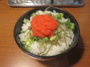翔己ラーメン@ど豚こつ 翔己（下北沢駅）明太子ごはん