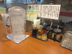 翔己ラーメン@ど豚こつ 翔己（下北沢駅）卓上