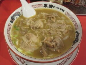塩中華（並）@末廣ラーメン本舗 中野分店（中野駅）ビジュアル