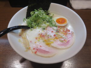 冷やし鶏白湯らあめん@らあめん 彩鶏どり（上板橋駅）ビジュアル