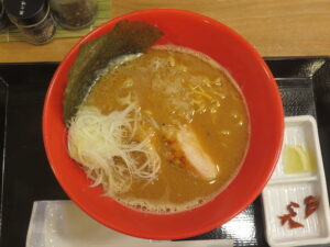 極み鶏味噌ラーメン@極み鶏味噌 麺や さわ田（巣鴨駅）ビジュアル：トップ
