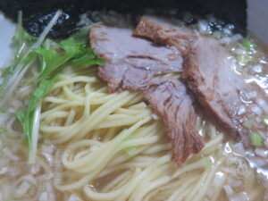 中華そば（塩）@拉麺きむら 鶴見店（鶴見小野駅）具