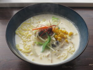ミルクラーメン@MilkCafe&Zakka ferme（豊富駅）ビジュアル