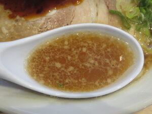 きゃべとん@熟成醤油ラーメン きゃべとん 日野多摩平店（豊田駅）スープ