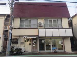 親鶏醤油そば@自家製麺ぼっち（矢向駅）外観