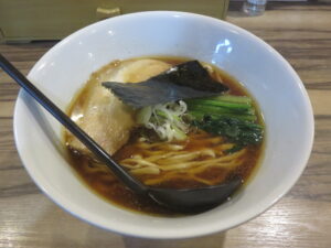 親鶏醤油そば@自家製麺ぼっち（矢向駅）ビジュアル