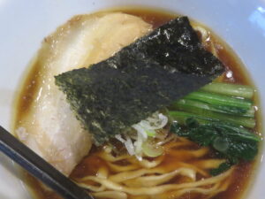 親鶏醤油そば@自家製麺ぼっち（矢向駅）具