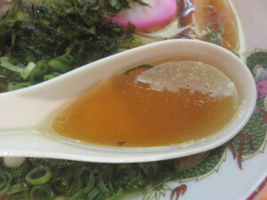 醤油@麺処 橤 -hanare-（松江駅）スープ