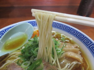 中華そば@びーとん 中華そば（津山駅）麺