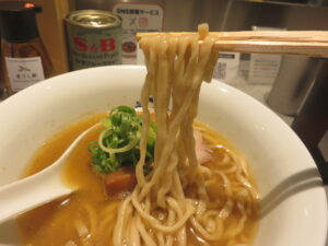 中華ソバ@そらのいろ 銀座店（東銀座駅）麺