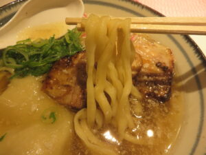 あごだし中華そば@麺屋ふうすけ（神田駅）麺