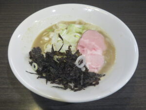 濃厚煮干しラーメン@麺屋 井上（堀切菖蒲園駅）ビジュアル