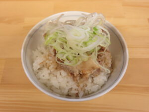 中華そば@中華そば 光（武蔵中原駅）賄い丼