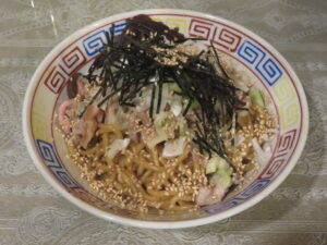 肉まぜそば 並盛り（200g）@麺尊 RAGE 神田 交点（神田駅）ビジュアル