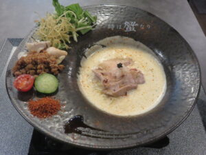 紅ズワイ蟹担担麺@時は蟹なり 築地店（新富町駅）ビジュアル