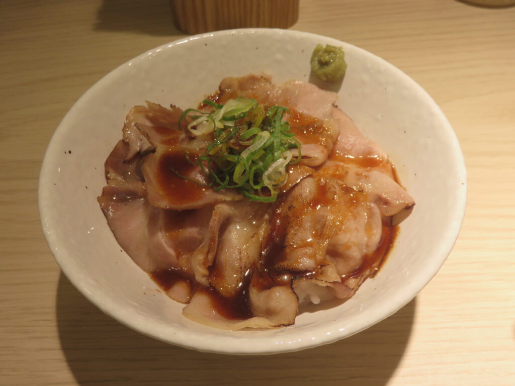 特製牡蠣塩ラーメン@らぁめん 希いろ（中野坂上駅）炙り肉丼