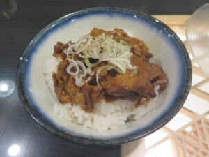 中華そば 醤油@中華そば 炎（京王八王子駅）とろ肉丼