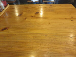 沖縄そば@OKINAWA SOBA EIBUN（牧志駅）卓上