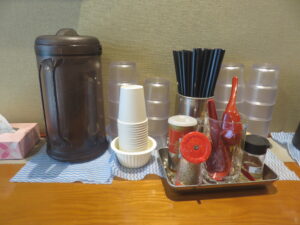 呉冷麺 ワンタン入り@呉冷麺 呉門 神田神保町店（神保町駅）卓上