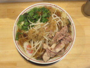 中華そば@ポークブロー ラーメン（逗子・葉山駅）ビジュアル：トップ