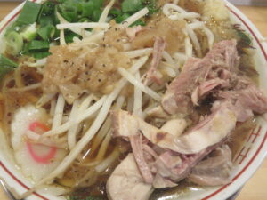 中華そば@ポークブロー ラーメン（逗子・葉山駅）具