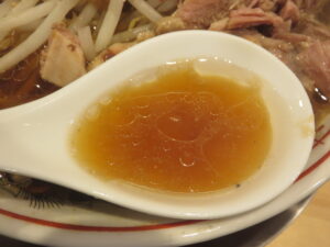 中華そば@ポークブロー ラーメン（逗子・葉山駅）スープ