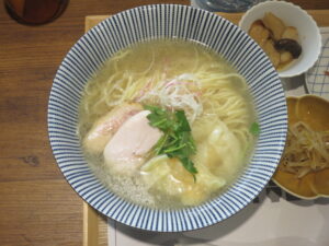 笹川流れの汐らーめん@ハレ＆ケ（市ケ谷駅）ビジュアル：トップ