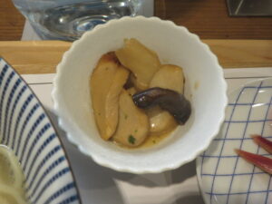 笹川流れの汐らーめん@ハレ＆ケ（市ケ谷駅）旬の小鉢3