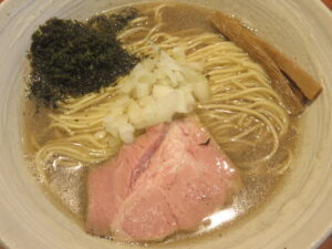 煮干らぁ麺@麺屋 さくら井(三鷹駅)具